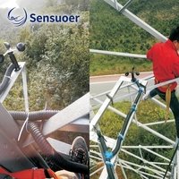 Sensor de Velocidad y Dirección del Viento, Anemómetro 0-45m/s 0-360° RS485 Salida 0-5V, Fibra de Carbono para Monitoreo Meteorológico