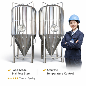 1500 Liter Temperature Control Fermenter Conical Stainless Steel Tank - Product Image 5