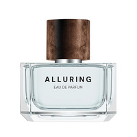 Bouteilles de parfum en verre transparent rectangle moderne en gros du Vietnam 30ml 50ml 100ml bouchon en bois pour la surface de sérigraphie d'emballage
