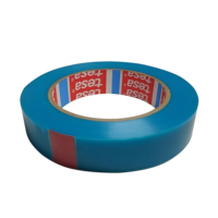 Ruban adhésif acrylique simple face Tesa 64250 bleu clair pour la fixation de meubles sans trace pour imprimante, scanner et copieur