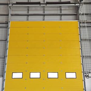 Porte sectionnelle industrielle coupe-vent et imperméable pour quai de chargement et entrepôt - Product Image 3