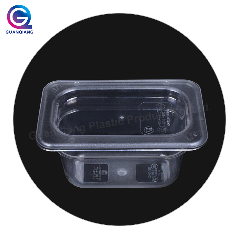 Кухонная посуда, пластиковый Поликарбонат, 1/3 размер, пищевой контейнер, ПК GN сковорода, кастрюли для еды