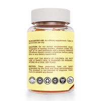 Gummies de Curcuma et Curcumine à Marque Blanche avec Poivre Noir et Gingembre pour le Soutien Articulaire, Supplément Végétalien de Curcumine, 60 Comprimés