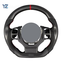 Volant en fibre de carbone YZ pour Lexus IS RC NX GS 250 300 300h 350DS 500 IS250 IS300 IS350 IS200t 2IS 3IS F Sport 2013-2025