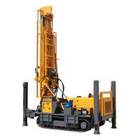 Plateforme de forage de puits d'eau montée sur camion de 680 mètres, plateforme de forage pour puits d'eau, machine de forage DTH