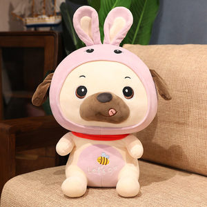 Toptan sevimli köpek uzun kulak <span class=keywords><strong>Bunny</strong></span> tavşan kostüm peluş dolması hayvan oyuncaklar paskalya hediyeler için - Product Image 3