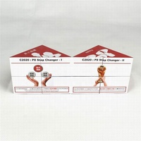 Hadiah Promosi Kustom Kubus Ajaib Lipat Segitiga 7cm Puzzle Kubus Balik Mainan Edukatif