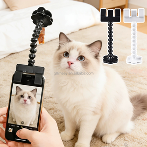Bâton de selfie pour animaux de compagnie, support de caméra flexible réglable pour prendre de jolies photos d'animaux - Product Image 1