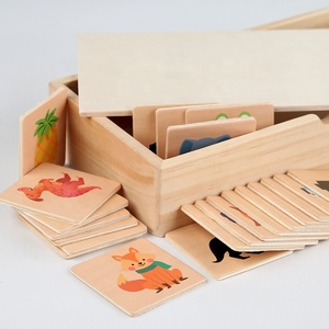 Gioco di Abbinamento Ombre: Trova la Ombra, Gioco Educativo per la Cognizione di Animali e Frutta, Giocattolo di Abbinamento - Product Image 3