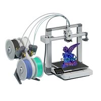 Imprimante 3D A1 Combo originale, haute vitesse, multicolores, AMS, nivellement automatique, fabrication de modèles industriels, imprimante 3D FDM