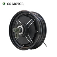 Moteur QS 2000W BLDC à rotor externe à aimant permanent pour moyeu de roue 10*2.15 pouces 205 45H V3 48V Étanche Certifié CE Électrique