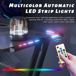 <span class=keywords><strong>Bureau</strong></span> de jeu RGB moderne noir de conception OEM en gros pour le <span class=keywords><strong>bureau</strong></span> à domicile, table d'ordinateur personnalisée, table de jeu personnalisée, <span class=keywords><strong>bureau</strong></span> de travail - Product Image 4