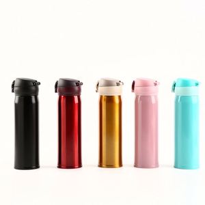 Vaso Infantil de 500 ml, Acero Inoxidable 304, Aislado, con Tapa Abatible y Cierre de Seguridad, para la Escuela y Deportes al Aire Libre - Product Image 5