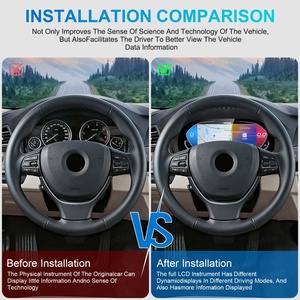 Nuevo Panel de Instrumentos Digital para Automóvil de 12.3 Pulgadas para BMW F01 F10 F15 F16 F25 F26, Pantalla LCD con Carplay, Velocímetro, Tacómetro - Product Image 5