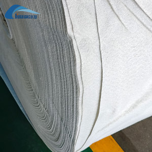 Tissu <span class=keywords><strong>géotextile</strong></span> en polypropylène aiguilleté 200 GSM pour système de revêtement de décharges et drainage des sous-sols - Product Image 4