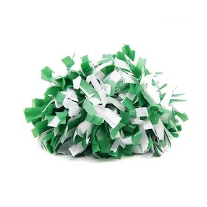 High Quality Colorful Handheld Plastic Cheerleading Pom Poms For Girls