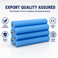 Draps de lit jetables multi-usages en tissu non tissé blanc pour hôpital et voyage, certifiés CE, 80*180