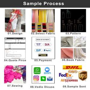 Mode luxe femmes personnalisé été manches courtes blanc oeillet blanc coton dentelle une ligne à volants ceinturé Mini robe pour la fête - Product Image 6