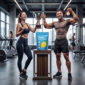 Aislado de Proteína de Suero de Leche Transparente OEM, 20 g de Proteína, <span class=keywords><strong>0</strong></span> Azúcar, Sabor Limonada, Suplemento Deportivo para el Crecimiento Muscular y la Energía, 500 g - Product Image 2