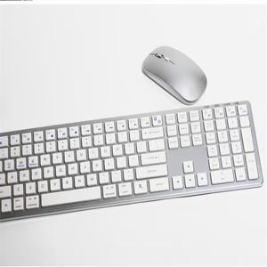 Tastatur Chế Độ Kép Trong Suốt Ergonomic Cơ Khí USB Bàn Phím Không Dây Cho Máy Tính Để Bàn Tây Ban Nha Tiêu Chuẩn Kích Thước Đầy Đủ - Product Image 4