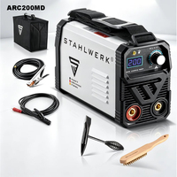 Agent agréé - Poste à souder MMA compact avec écran LED mini, onduleur IGBT, marque allemande STAHL WERK ARC200MD