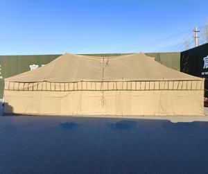 Tente en toile économique Afrique du <span class=keywords><strong>Sud</strong></span>, vert armée, imperméable, 5x10m, une chambre, quatre saisons, grand abri de campagne pour la vente - Product Image 6