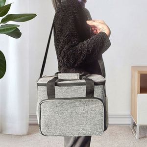 กระเป๋าเก็บความเย็นแบบพกพาสำหรับอาหาร  OEM ODM  รับผลิตตามแบบ  พร้อมพิมพ์ลาย  ใช้ซ้ำได้ เหมาะสำหรับปิกนิกชายหาดและการเก็บรักษาอาหาร - Product Image 1