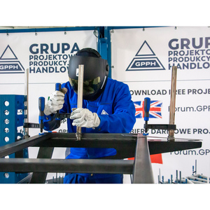 1000x100mm SteelExpert GPPH extension, 25mm thick, <b>28mm</b> holes - Product Image 5