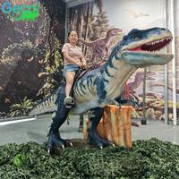 Dinosaure animatronique personnalisé en silicone pour parcs d'attractions, centres commerciaux et divertissements pour enfants