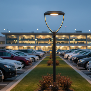 <span class=keywords><strong>Farola</strong></span> <span class=keywords><strong>de</strong></span> Jardín Circular <span class=keywords><strong>de</strong></span> Dos Brazos, Luminarias Multifuncionales Atinia, <span class=keywords><strong>Farola</strong></span> para Caminos <span class=keywords><strong>de</strong></span> Bicicletas y Peatones, Iluminación Urbana - Product Image 2