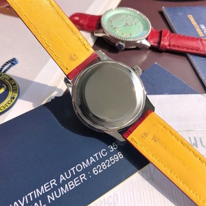 Reloj mecánico de lujo para parejas, de acero inoxidable, estilo retro, movimiento mecánico, esfera grande, resistente al agua, calendario, cronógrafo de aviación. - Product Image 4