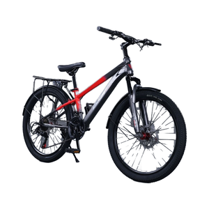 Bicicletta da Montagna Versatile per Bambini con Telaio in Acciaio a 21 Velocità, Ruote da 24 Pollici e Freni a Disco per <span class=keywords><strong>Escursionismo</strong></span> e Ciclismo - Product Image 2