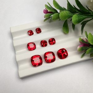 Wholesale Price Cushion Cut Lab Created <strong>Ruby</strong> Stone Pigeon Blood Red <strong>Ruby</strong> <strong>Synthetic</strong> <strong>Gems</strong> Gemstone - Product Image 2