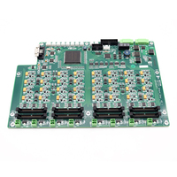 Byhx circuit imprimé 8 têtes byhx carte principale konica 512i 30pl tête d'encre solvant byhx carte principale pour machine d'impression allwin