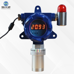 SKZ1050B-He 0-100%vol 온라인 헬륨 가스 누출 감지기 고정형 모니터 방폭형 원격 제어 자동 교정 - Product Image 1