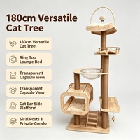 Arbre à chat multi-niveaux avec griffoir en sisal, maisonnette pour chat, mobilier pour animaux de compagnie, robuste et durable, pour chats de grande taille, pour intérieur
