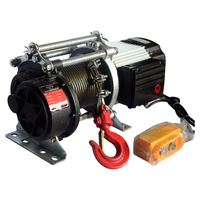Palans électriques de haute qualité 500 kg 220 V 380 V 50 Hz 60 Hz, hauteur de levage 30-100 m, palan électrique à câble pour levage et traction
