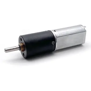 12V Dc Engrenagem Planetária Motor 8kg.cm 16mm Baixo Ruído Pequena Engrenagem 30rpm Motor para grampeador