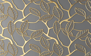 Papel Tapiz Personalizado para Paredes, Adhesivo Desprendible, Hojas de Árbol Doradas, Mural para Sala de Estar, Fondo de TV, Papel Tapiz Creativo 3D - Product Image 5