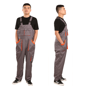 Pantaloni con bretelle da <span class=keywords><strong>lavoro</strong></span> T/C tuta da uomo con bretelle da uomo di nuova <span class=keywords><strong>moda</strong></span> di Design generale per lavorare - Product Image 2
