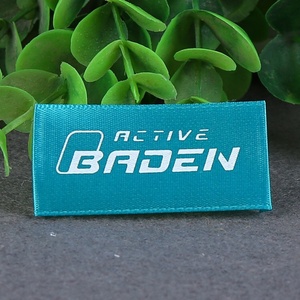 Étiquette tissée personnalisée avec logo, en polyester et coton, pour vêtements, patchs à coudre sur les vêtements, pour sacs, étiquettes principales lavables pour vêtements - Product Image 3