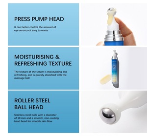 Crema en Roll-on para Ojos Akerain Antienvejecimiento, Hidratante, Antiarrugas, Eliminador de Ojeras, Cuidado de los Ojos - Product Image 3