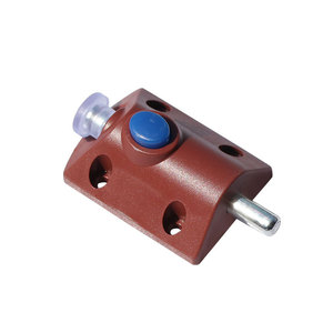 Plastic Spring Door <b>Latch</b> With <b>Push</b> Button For Cabinet Wood Door Easy Installation Minimalist Design - Product Image 2