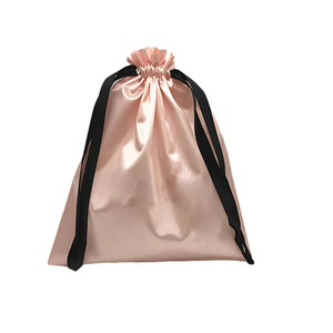 Petits sacs à cordon personnalisés en satin de soie doux pour lingerie, masques pour les yeux, emballages de cheveux et cadeaux - Product Image 2