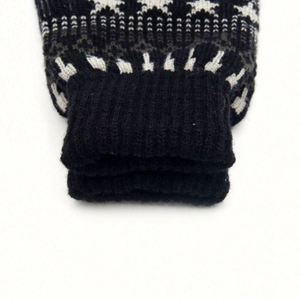 Venta Directa de Fábrica, Guantes con Pantalla Táctil, Guantes de Punto Jacquard para Adultos, Guantes de Invierno - Product Image 3