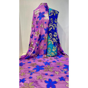 Somalia Thời Trang Của 100% Bất Lụa Garbasar Và Dirac Phổ Biến Chất Lượng Cao Hot Bán Vải cl66538 - Product Image 4