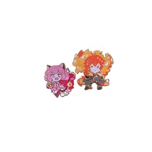 Épingles en émail dur pour revers, motifs de personnages de dessins animés d'anime magnifiques, produits commémoratifs, artisanat mental, jours importants - Product Image 5