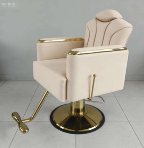 Luxury 180 Degree Reclining Makeup <b>Chair</b> for Hair Stylists Height Adjustable Leather Beauty Salon <b>Chair</b> for Barber Shop <b>on</b> <b>Sale</b> - Product Image 2