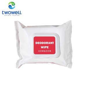 Eliminação do <span class=keywords><strong>odor</strong></span> Limpeza rápida Toalhetes húmidos Logotipo personalizado Toalhetes desodorantes para uso ao ar livre - Product Image 2