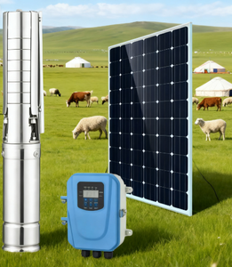 Bomba Solar Centrífuga QY 4JSC11-67-D110/1100, 1650W, 67m de Altura, 11m/H |   Grado Industrial de Alta Resistencia |   Acero Inoxidable DC 48V de Alta Calidad - Product Image 1